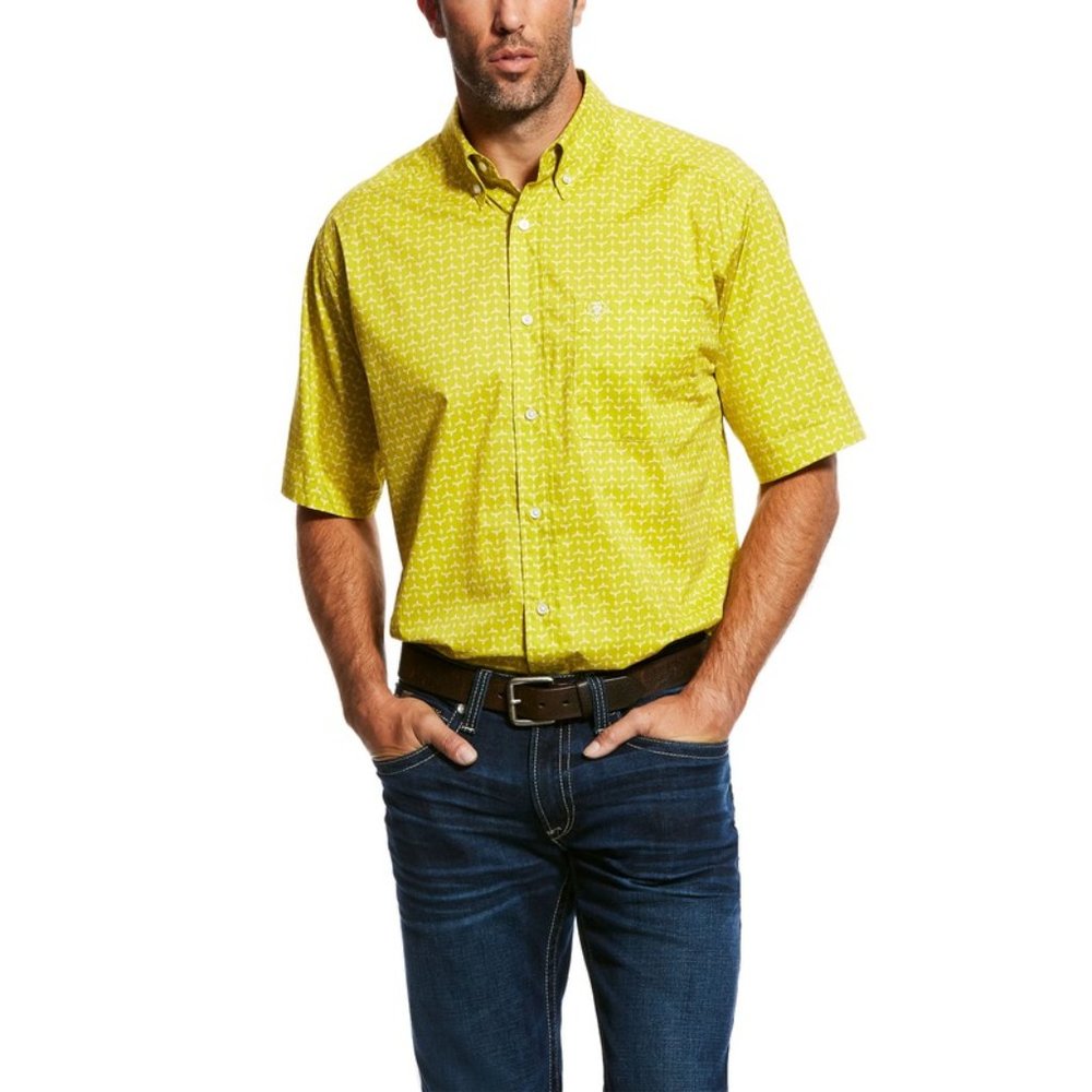 Ariat Short Sleeve Stretch Print Shirt‎ Neatherlin Citronelle